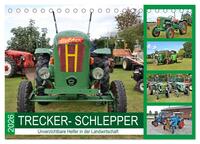 TRECKER-SCHLEPPER. Unverzichtbare Helfer in der Landwirtschaft (Tischkalender 2026 DIN A5 quer), CALVENDO Monatskalender