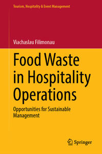 Vorderes Coverbild Food Waste in Hospitality Operations