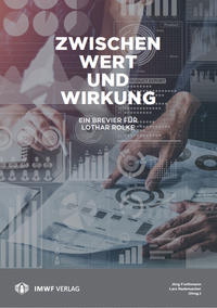Vorderes Coverbild Zwischen Wert und Wirkung
