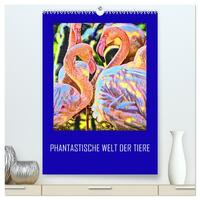Phantastische Welt der Tiere (hochwertiger Premium Wandkalender 2026 DIN A2 hoch), Kunstdruck in Hochglanz