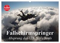 Fallschirmspringer. Absprung der U.S. Navy Seals (Wandkalender 2026 DIN A2 quer), CALVENDO Monatskalender