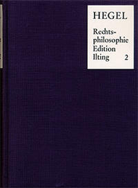 Vorlesungen über Rechtsphilosophie 1818-1831 / Band 2