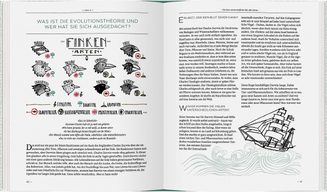 Beispielinhalt (Bild) Evolution