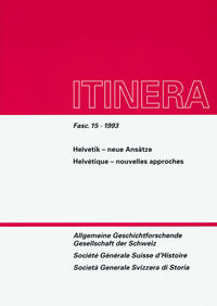 Vorderes Coverbild Helvetik - neue Ansätze /Hélvétique - nouvelles approches