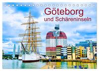 Vorderes Coverbild Göteborg und Schäreninseln (Tischkalender 2025 DIN A5 quer), CALVENDO Monatskalender