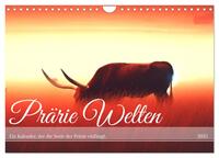 Prärie Welten - Ein Kalender, der die Seele der Prärie einfängt. (Wandkalender 2025 DIN A4 quer), CALVENDO Monatskalender