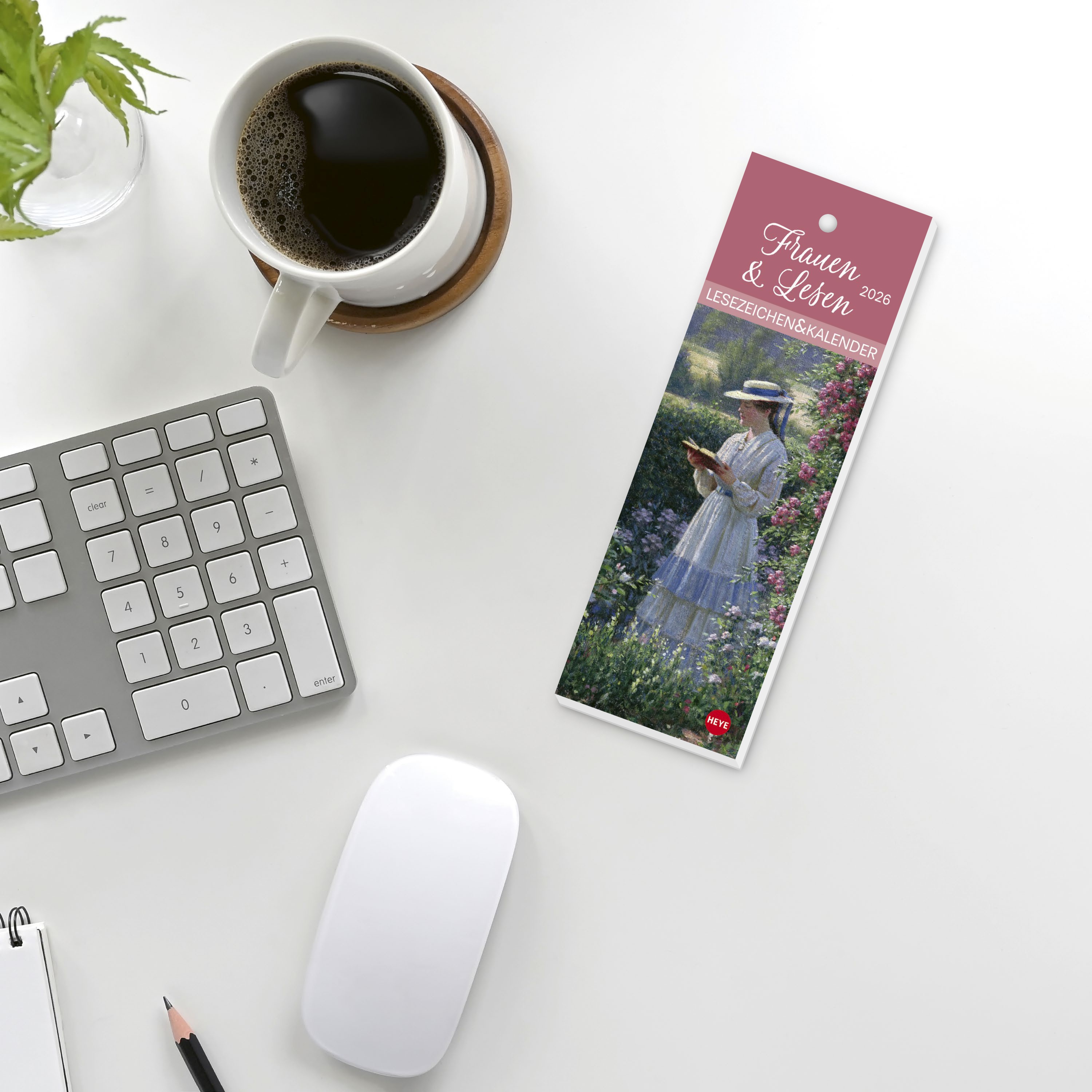 Frauen & Lesen Lesezeichen & Kalender 2026