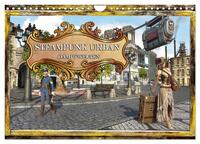 Steampunk Urban - Dampfwelten (Wandkalender 2025 DIN A4 quer), CALVENDO Monatskalender