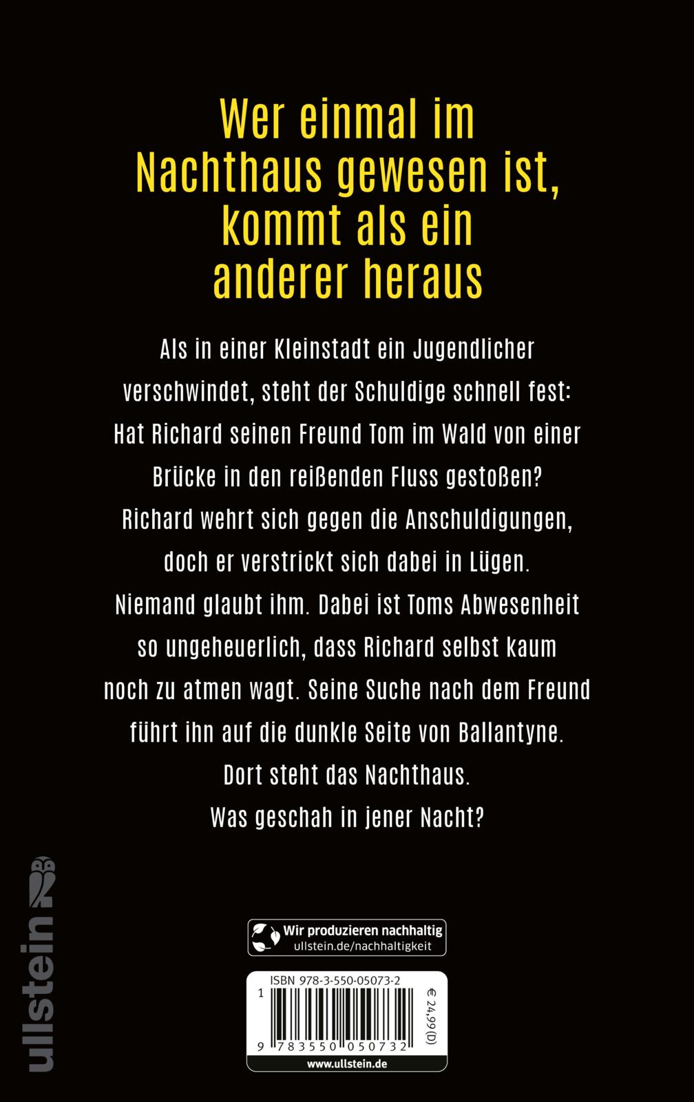 Rückseitencover Das Nachthaus