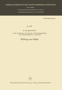 Prüfung von Feilen