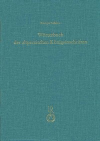 Wörterbuch der altpersischen Königsinschriften