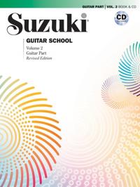 Suzuki Guitar School Guitar Part & CD, Volume 2 (Revised)