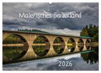 Malerisches Sauerland (Wandkalender 2026 DIN A2 quer), CALVENDO Monatskalender