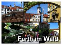 Drachenstadt Furth im Wald (Wandkalender 2026 DIN A2 quer), CALVENDO Monatskalender