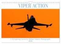 VIPER ACTION - F-16 FIGHTING FALCON (Wandkalender 2026 DIN A4 quer), CALVENDO Monatskalender