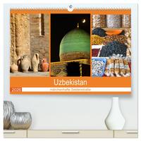 Uzbekistan - märchenhafte Seidenstraße (hochwertiger Premium Wandkalender 2026 DIN A2 quer), Kunstdruck in Hochglanz