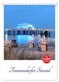 Timmendorfer Strand (Tischkalender 2025 DIN A5 hoch), CALVENDO Monatskalender