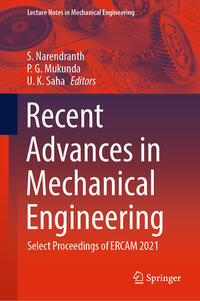 Vorderes Coverbild Recent Advances in Mechanical Engineering