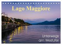 Lago Maggiore - Unterwegs am Westufer (Tischkalender 2025 DIN A5 quer), CALVENDO Monatskalender