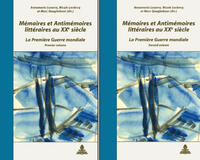 Vorderes Coverbild Mémoires et Antimémoires littéraires au XX e siècle