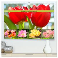 Tulpen. Zauberhafte Blütenpracht (hochwertiger Premium Wandkalender 2026 DIN A2 quer), Kunstdruck in Hochglanz