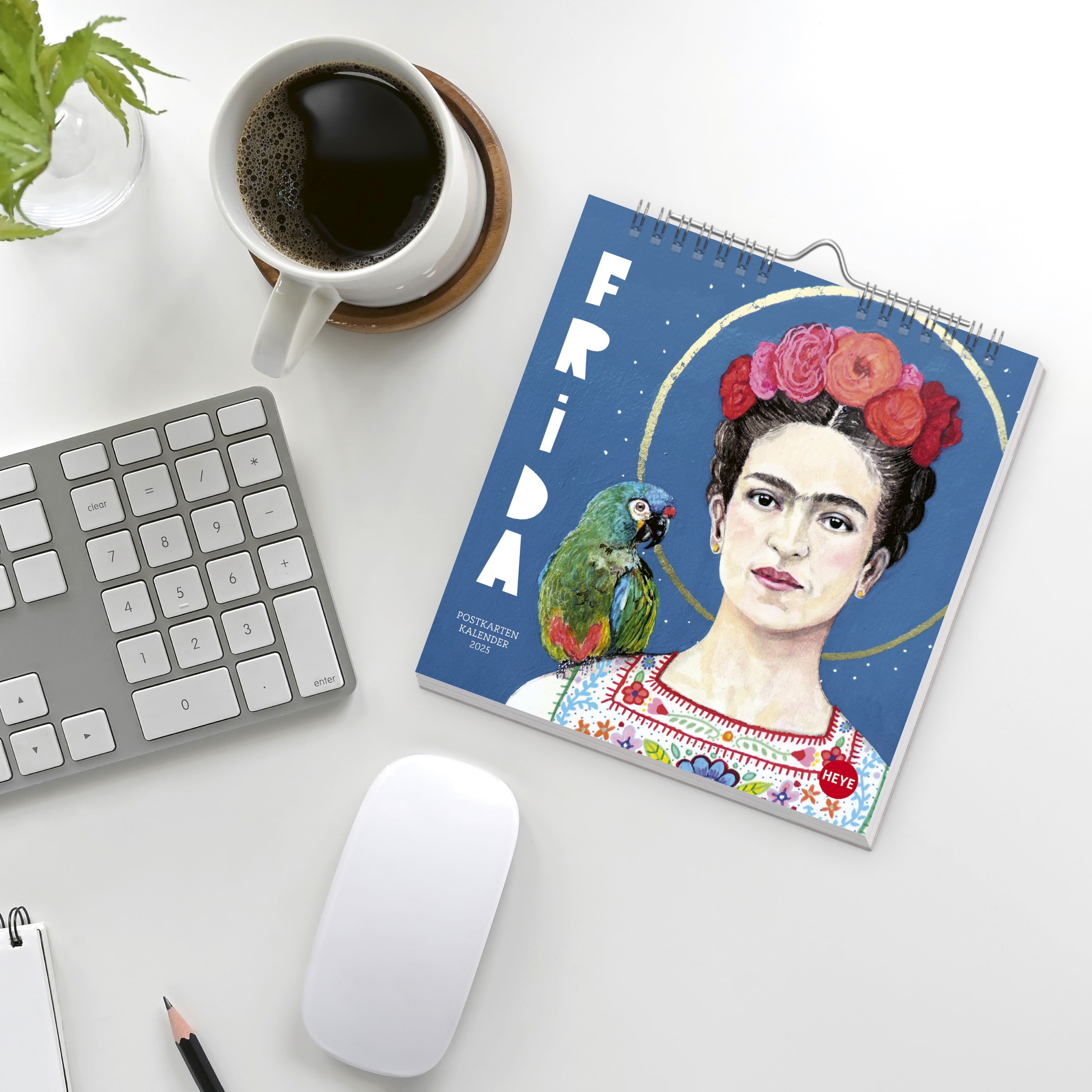 Frida Postkartenkalender 2025