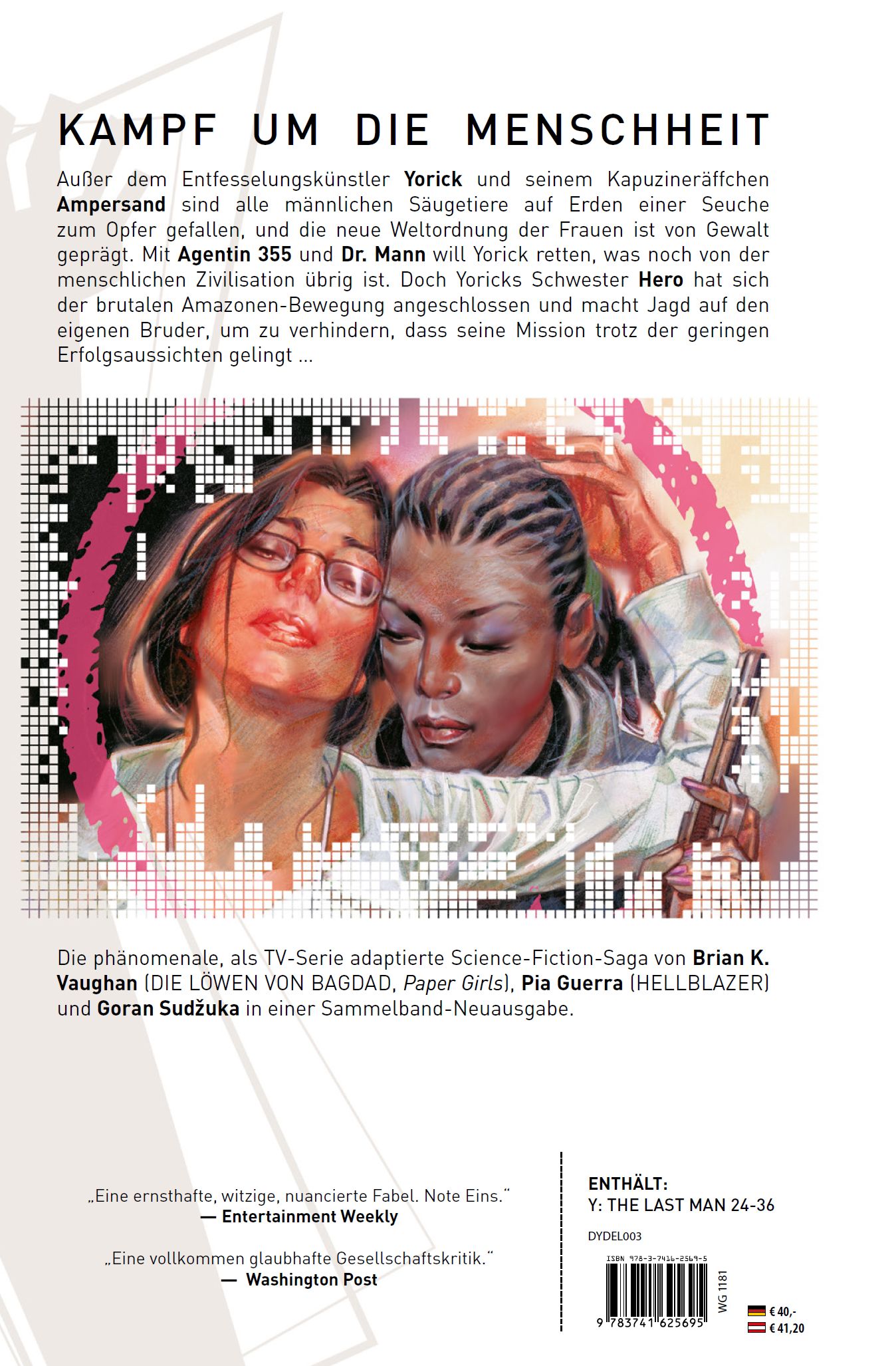 Rückseitencover Y: The Last Man (Deluxe Edition)