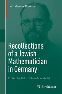 Vorderes Coverbild Recollections of a Jewish Mathematician in Germany