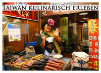 Taiwan kulinarisch erleben (Tischkalender 2026 DIN A5 quer), CALVENDO Monatskalender