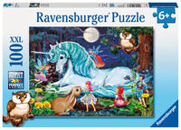 Vorderes Coverbild Kinderpuzzle 100 XXL Teile - Im Zauberwald