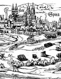 Jakob Wimpfeling. Lob des Speyrer Doms. Laudes ecclesiae Spirensis