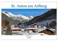 St. Anton am Arlberg (Wandkalender 2026 DIN A3 quer), CALVENDO Monatskalender