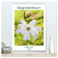 Magnolientraum (hochwertiger Premium Wandkalender 2025 DIN A2 hoch), Kunstdruck in Hochglanz