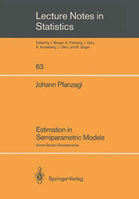 Estimation in Semiparametric Models
