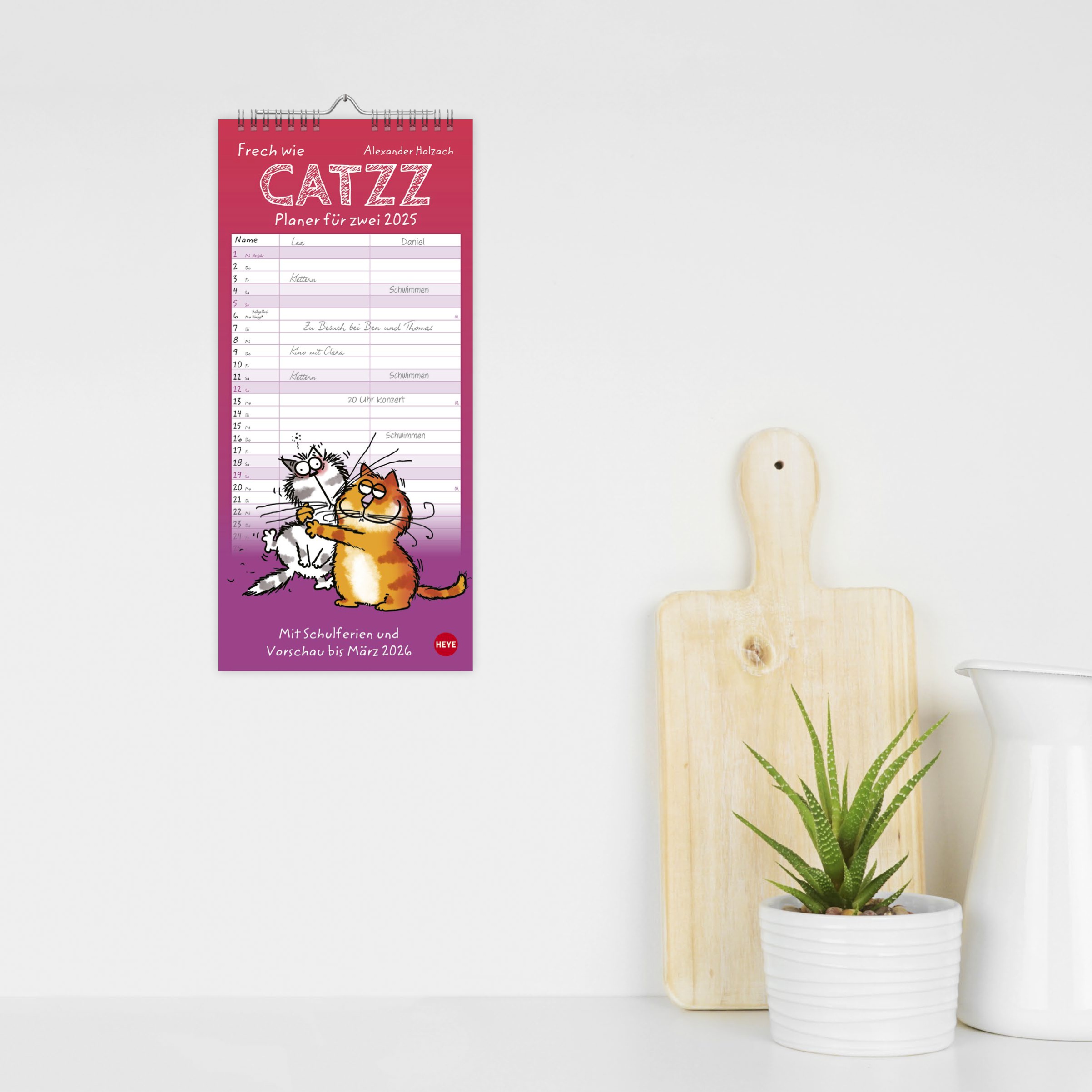 Catzz Planer für zwei 2025