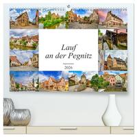 Lauf an der Pegnitz Impressionen (hochwertiger Premium Wandkalender 2026 DIN A2 quer), Kunstdruck in Hochglanz
