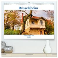 Rüsselsheim Industriestadt am Main (hochwertiger Premium Wandkalender 2025 DIN A2 quer), Kunstdruck in Hochglanz