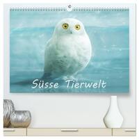 Süsse Tierwelt / CH-Version / Geburtstagskalender (hochwertiger Premium Wandkalender 2025 DIN A2 quer), Kunstdruck in Hochglanz