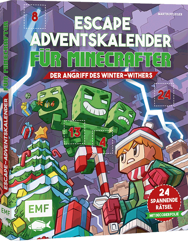Escape-Adventskalender für Minecrafter: Der Angriff des Winter-Withers