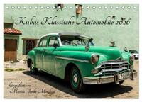 Kubas Klassische Automobile 2026 (Tischkalender 2026 DIN A5 quer), CALVENDO Monatskalender