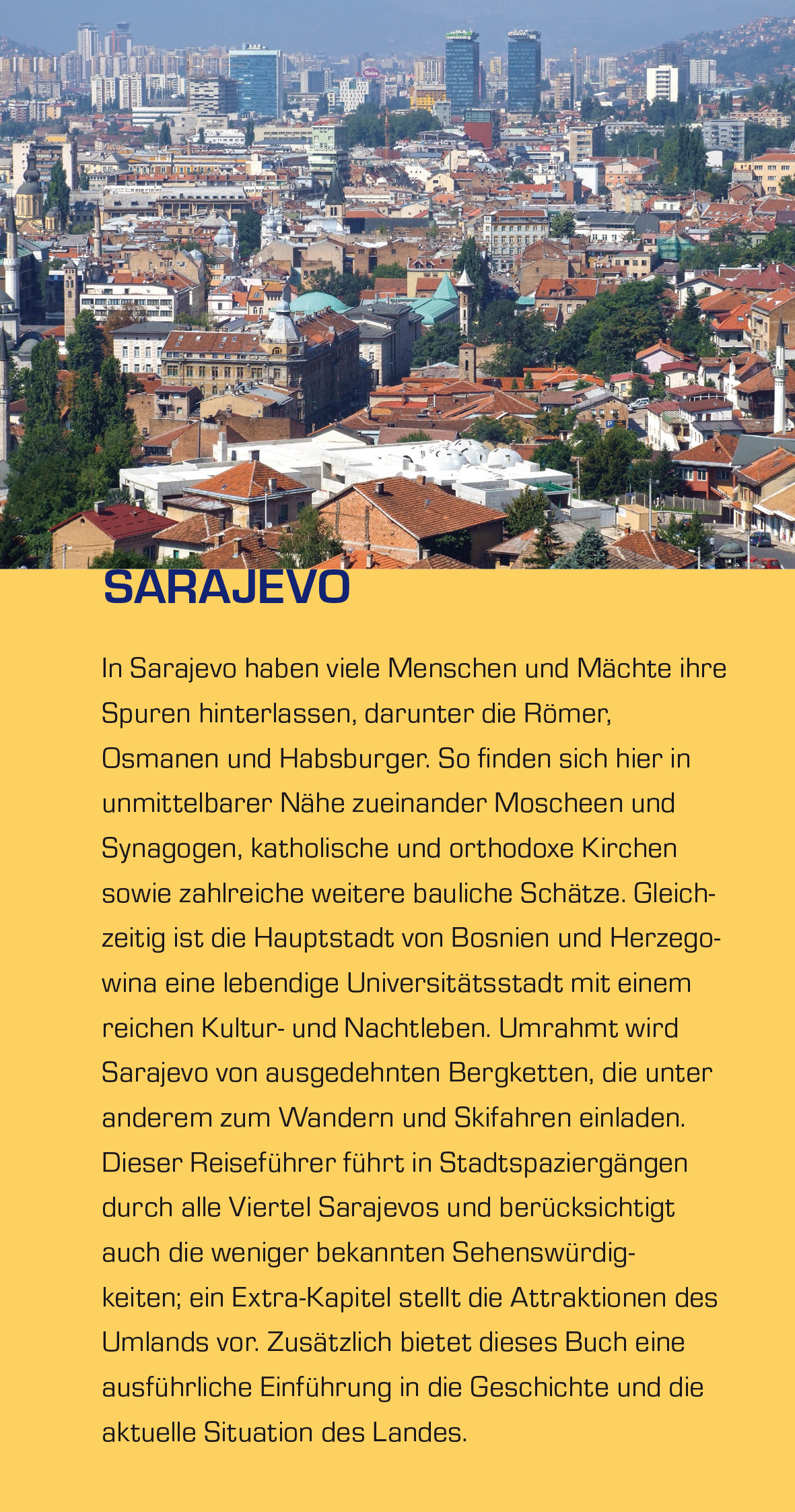 TRESCHER Reiseführer Sarajevo