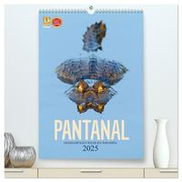Pantanal – Einzigartiges Wildlife-Paradies (hochwertiger Premium Wandkalender 2025 DIN A2 hoch), Kunstdruck in Hochglanz