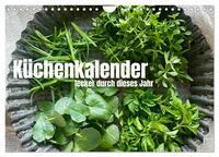 Küchenkalender - lecker durch dieses Jahr (Wandkalender 2026 DIN A4 quer), CALVENDO Monatskalender