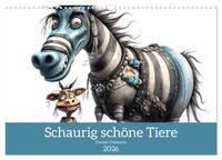 Creepy Creatures (Wandkalender 2026 DIN A3 quer), CALVENDO Monatskalender