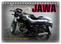 Motorrad-Legenden: JAWA (Tischkalender 2026 DIN A5 quer), CALVENDO Monatskalender
