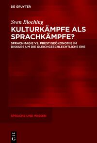 Vorderes Coverbild Kulturkämpfe als Sprachkämpfe?