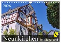 Neunkirchen im Siegerland (Wandkalender 2026 DIN A4 quer), CALVENDO Monatskalender