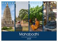 Mahabodhi – Der wichtigste buddhistische Tempel (Tischkalender 2025 DIN A5 quer), CALVENDO Monatskalender