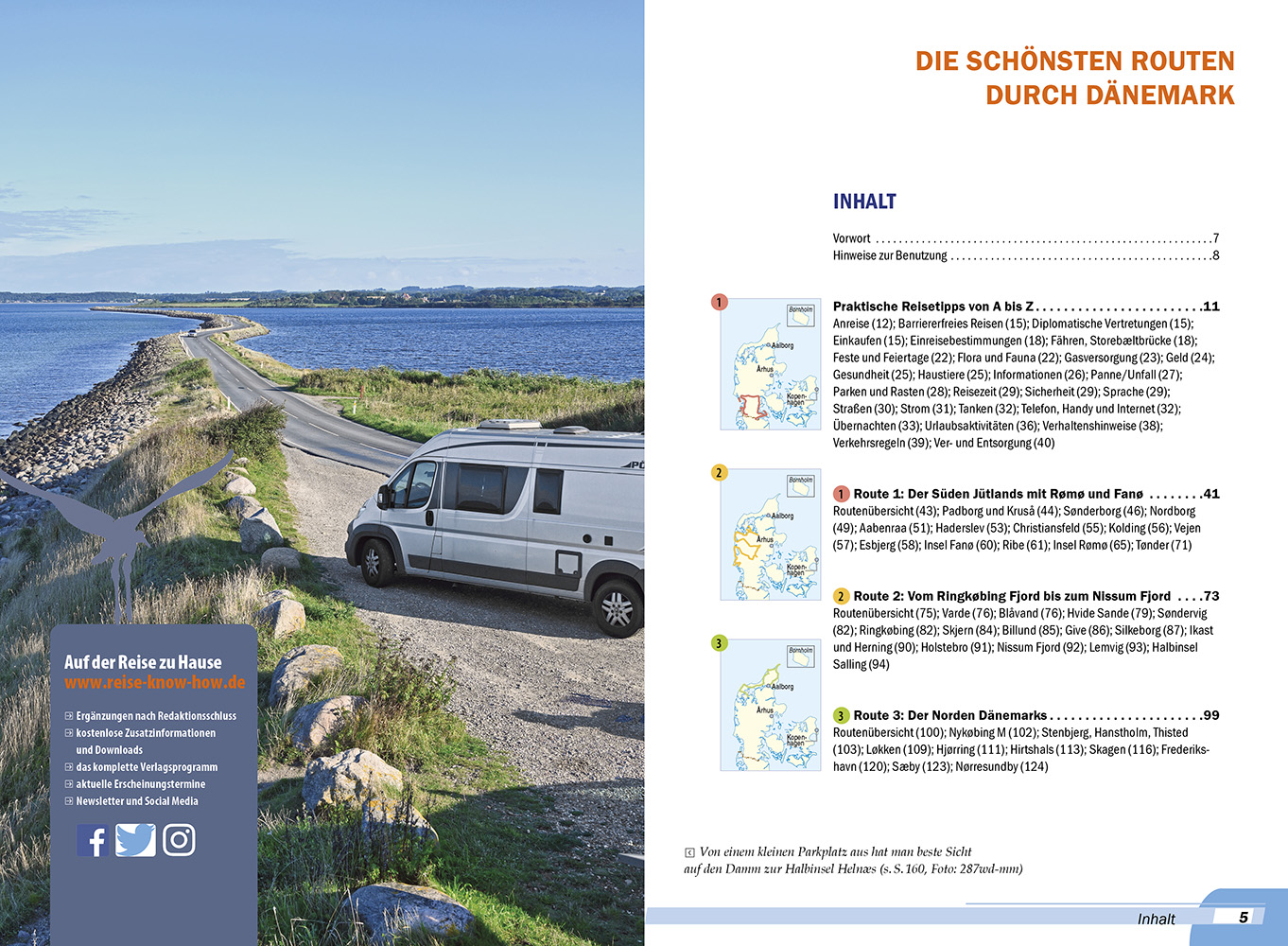 Beispielinhalt (Bild) Reise Know-How Wohnmobil-Tourguide Dänemark