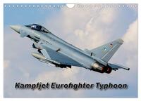 Kampfjet Eurofighter Typhoon (Wandkalender 2025 DIN A4 quer), CALVENDO Monatskalender
